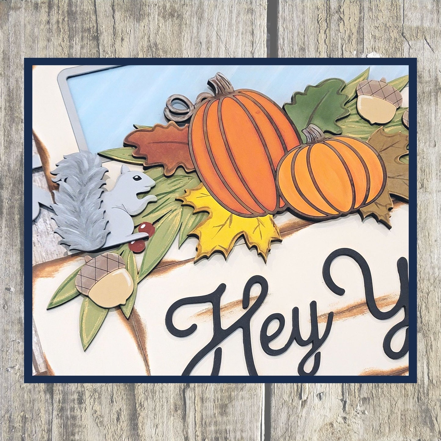 Fall Truck Hanging Sign DIY Kit