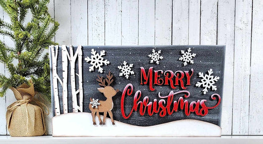 Mantle Sign Oh Deer Christmas November 2024