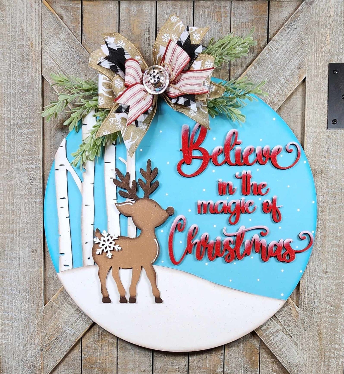 Door Hanger Oh Deer Christmas November 2024