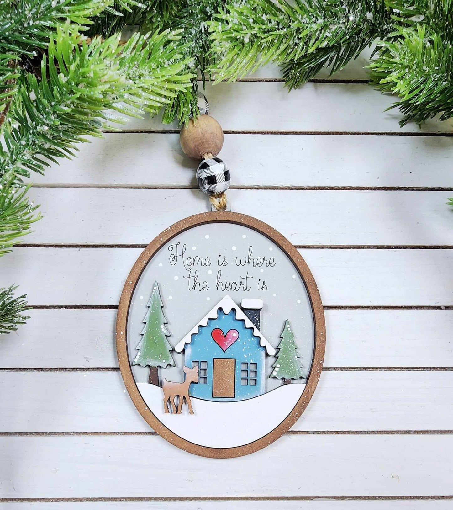 Winter Cabin Collection Ornament December 2024