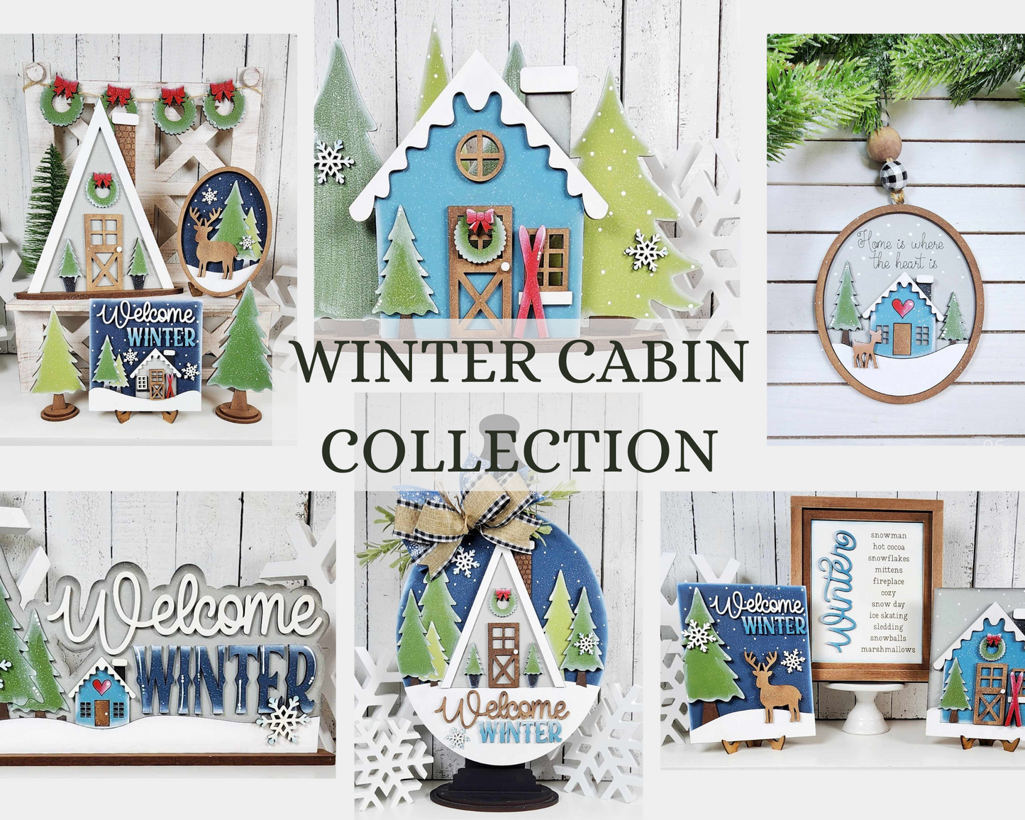 Save $20 and grab the whole Winter Cabin Collection!