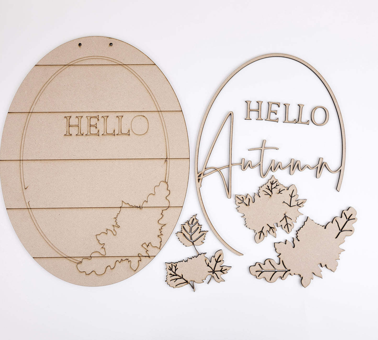 Hello Autumn Wall Sign DIY Kit