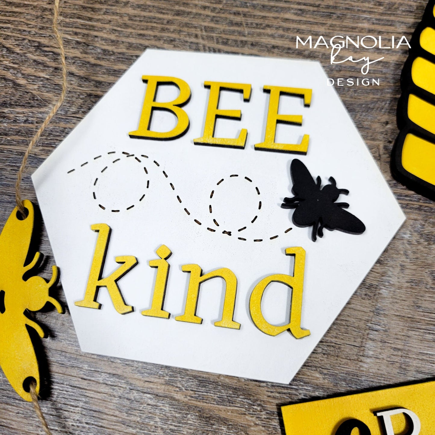 Bee Kind Local Raw Honey DIY Paint Kit