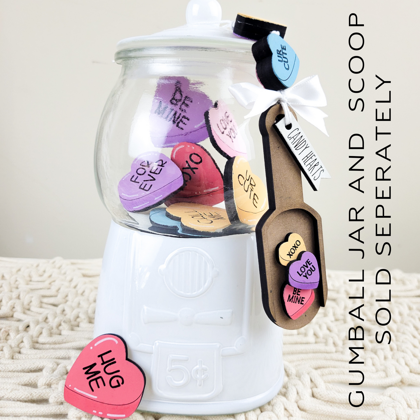 Love Potion Valentine's Day Gumball Jar Filler